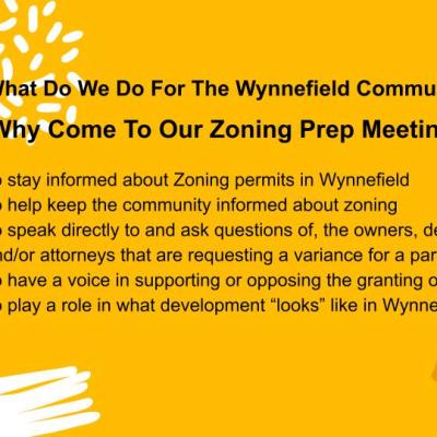 Zoning in Wynnefield